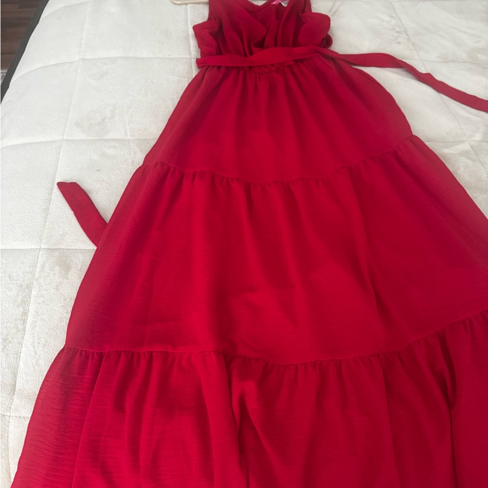 Nordstrom Red Maxi Dress